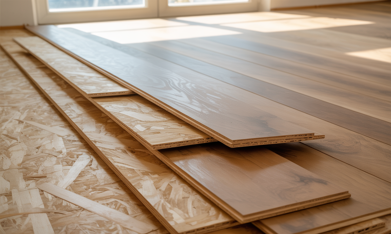 découvrez les différences entre plancher en aggloméré et osb pour choisir le matériau idéal pour votre sol, alliant résistance, coût et esthétique.