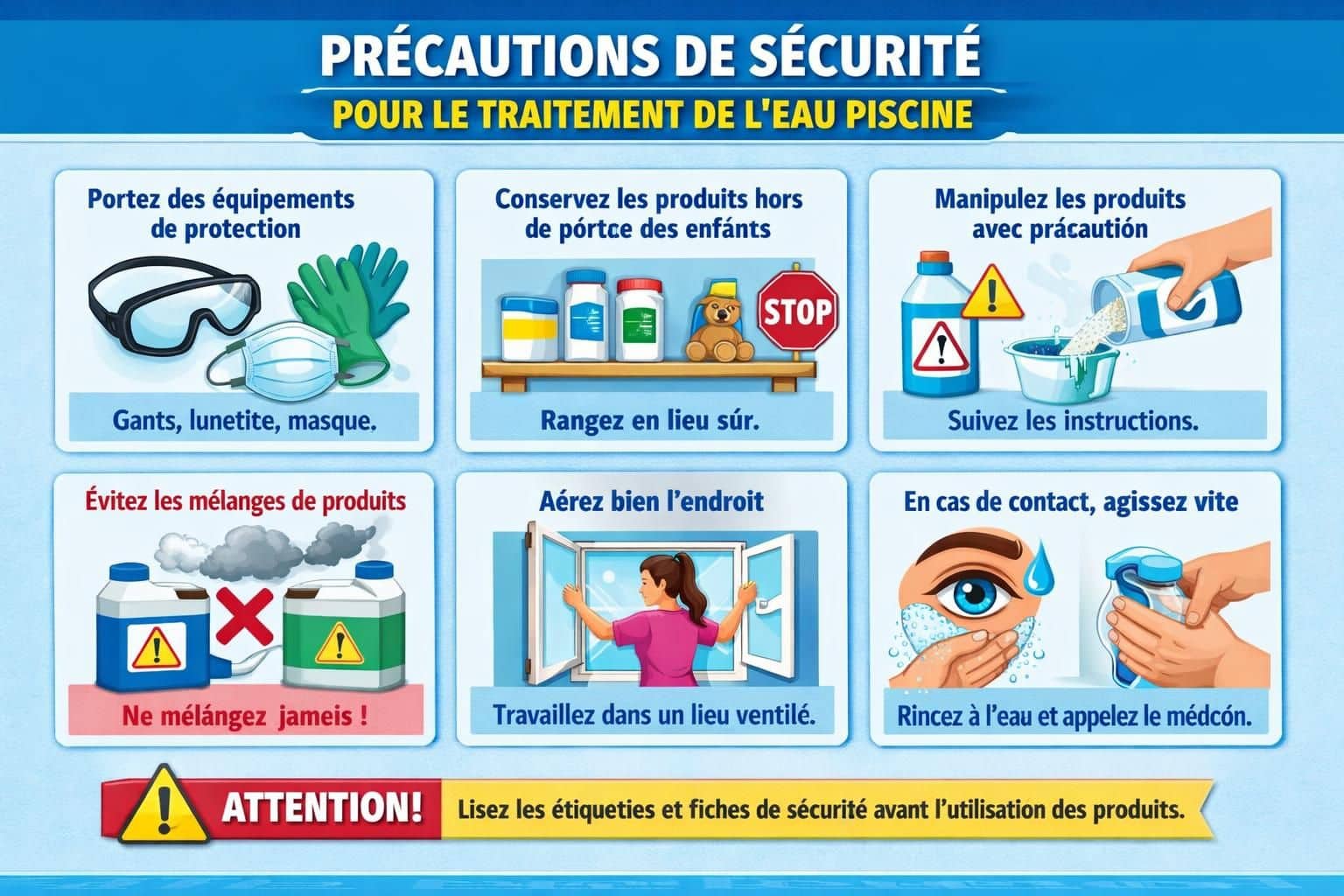 découvrez comment calculer et ajuster correctement la dose de chlore choc en fonction du volume de votre piscine en mètres cubes pour une eau claire et saine.