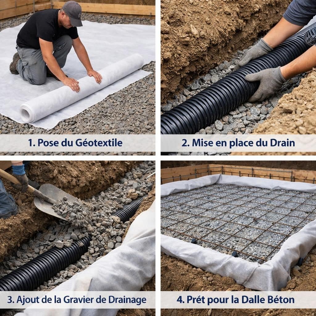 découvrez comment couler une dalle en béton directement sur la terre grâce à notre guide étape par étape, pour un travail solide et durable.