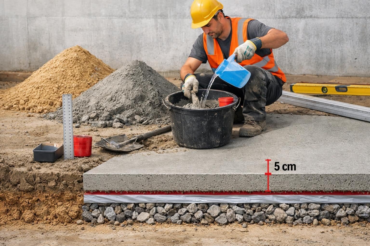 apprenez à doser précisément une chape de 5 cm pour assurer sa solidité et sa durabilité grâce à nos conseils pratiques et méthodes éprouvées.