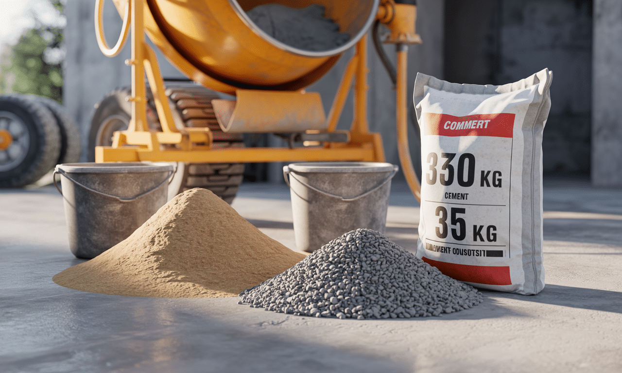 découvrez les proportions idéales de sable et gravier pour un dosage béton 350 kg réussi. apprenez à éviter les erreurs fréquentes et obtenez un béton solide et durable.