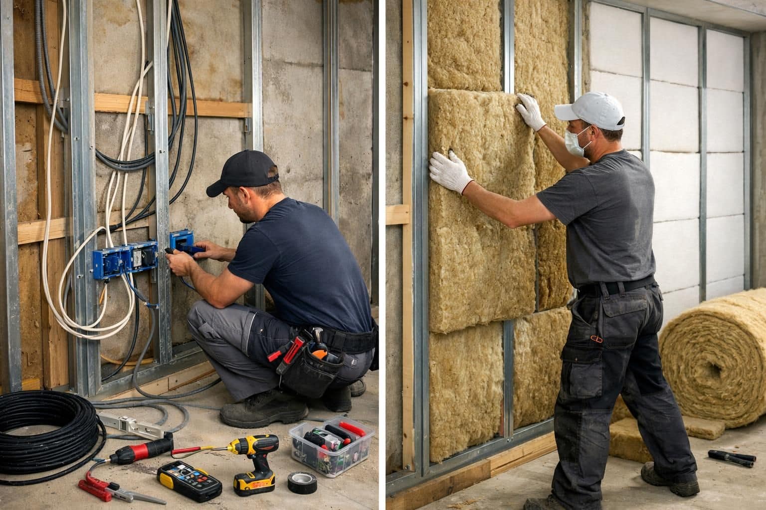 découvrez le meilleur moment pour réaliser l'électricité dans votre maison : avant ou après l'isolation, et optimisez vos travaux pour plus d'efficacité et de sécurité.