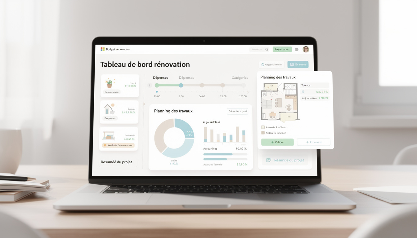ma gestion rénovation : suivez facilement et sans stress votre budget rénovation grâce à des outils simples et efficaces pour un projet maîtrisé.