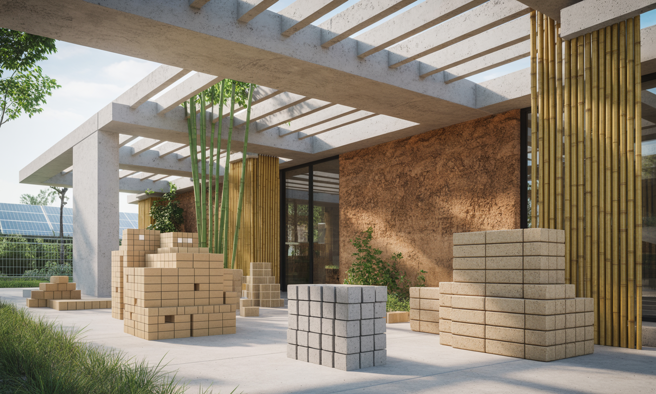 découvrez les matériaux alternatifs au béton pour construire un avenir plus durable, en explorant des options écologiques et innovantes.