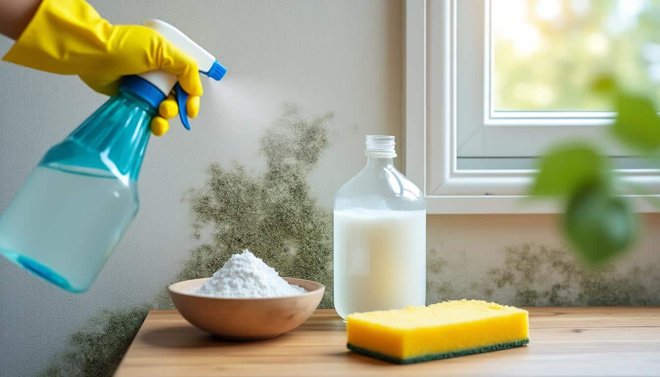 découvrez des méthodes naturelles, efficaces et simples pour enlever la moisissure sur un mur et préserver votre intérieur sans produits chimiques.