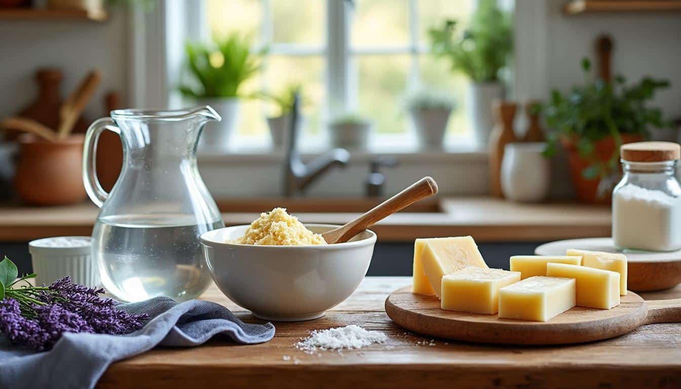 apprenez à fabriquer votre lessive maison au savon de marseille grâce à ce guide pratique et écologique, pour une lessive naturelle, économique et respectueuse de l'environnement.