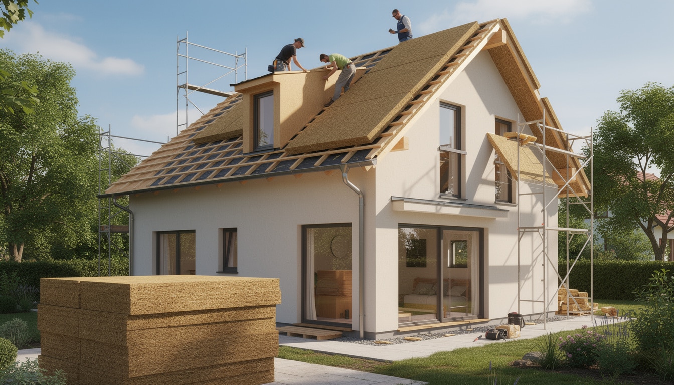 découvrez comment l'isolation de votre toiture avec de la laine de bois peut améliorer naturellement le confort thermique et acoustique de votre maison tout en respectant l'environnement.