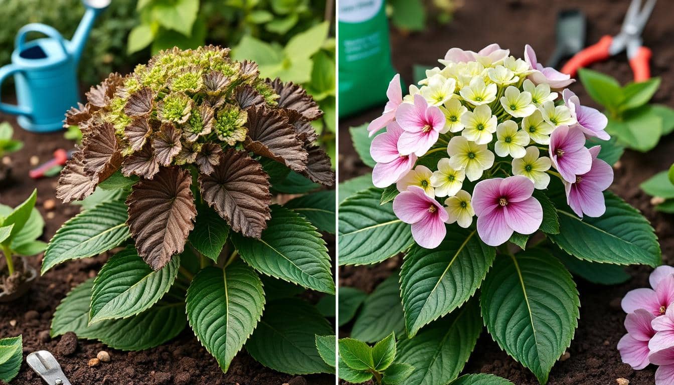 découvrez les causes courantes du flétrissement de votre hortensia et apprenez les solutions efficaces pour redonner vie à votre plante.