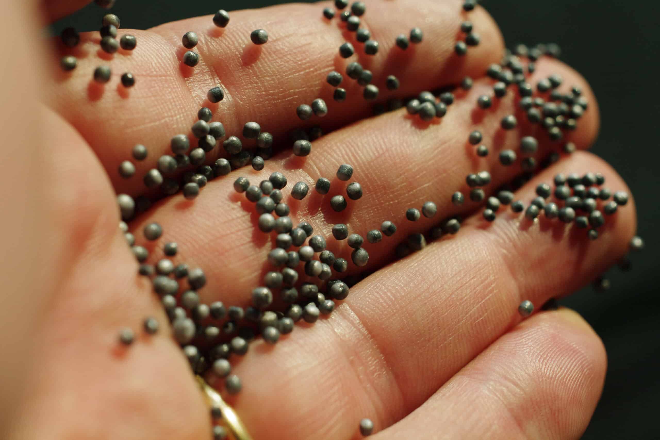 Billes de polystyrène expansé EPS utilisées dans les emballages