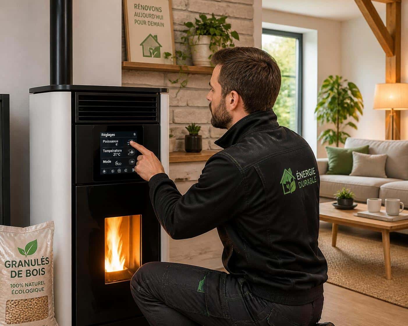 apprenez à ajuster la flamme de votre poêle à granulés pour garantir une combustion optimale, améliorer l'efficacité énergétique et réduire les émissions.