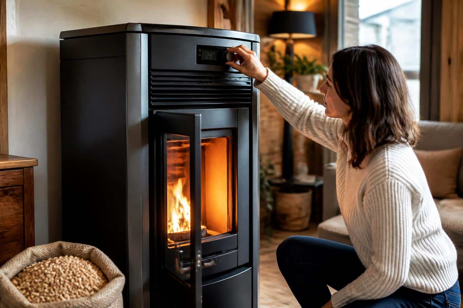 découvrez comment ajuster la flamme de votre poêle à granulés pour garantir une combustion optimale, améliorer l'efficacité énergétique et prolonger la durée de vie de votre appareil.