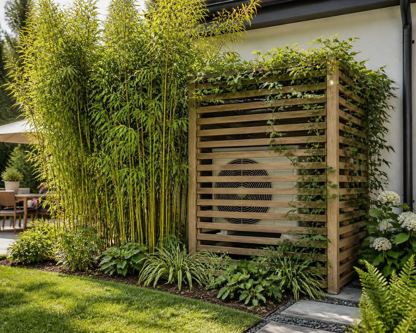 découvrez des astuces pratiques pour dissimuler une pompe à chaleur dans votre jardin tout en préservant l'esthétique et la fonctionnalité de votre espace extérieur.