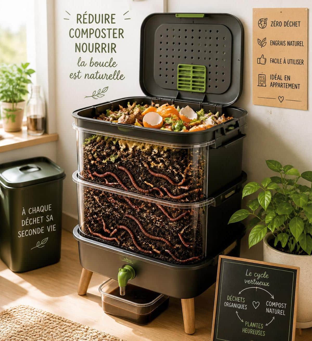découvrez nos conseils pratiques pour démarrer un compost efficace chez vous en 2026 et réduire vos déchets tout en nourrissant votre jardin naturellement.
