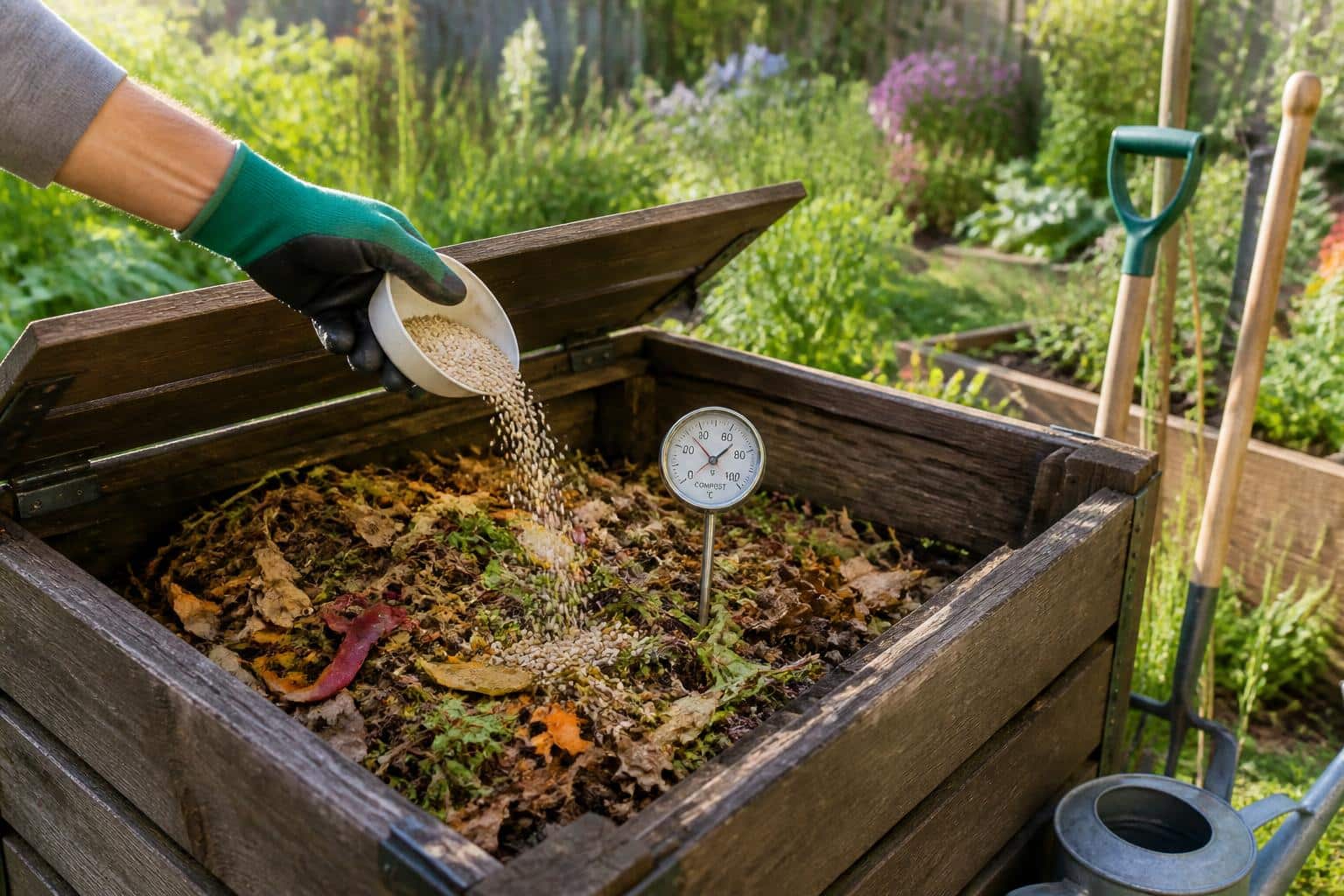 découvrez comment utiliser un activateur de compost pour accélérer la décomposition de vos déchets organiques et obtenir un compost riche et prêt à l'emploi rapidement.