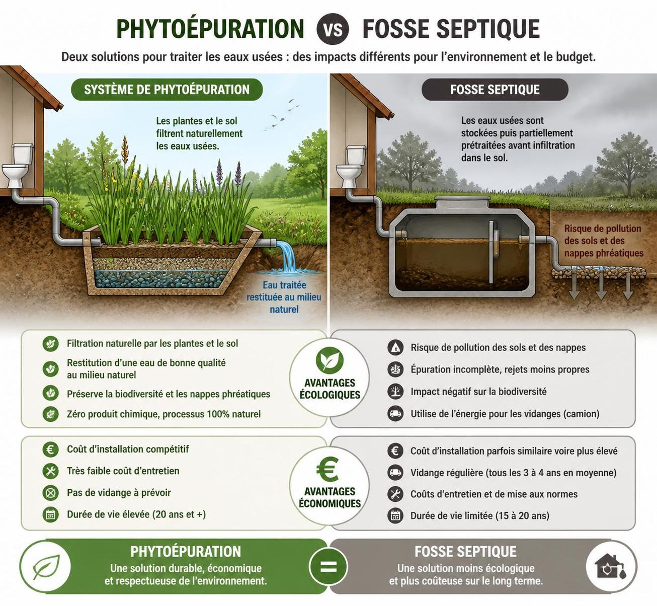 découvrez la phytoépuration, une méthode écologique pour traiter naturellement les eaux usées à l’aide des plantes. apprenez ses avantages et son fonctionnement.