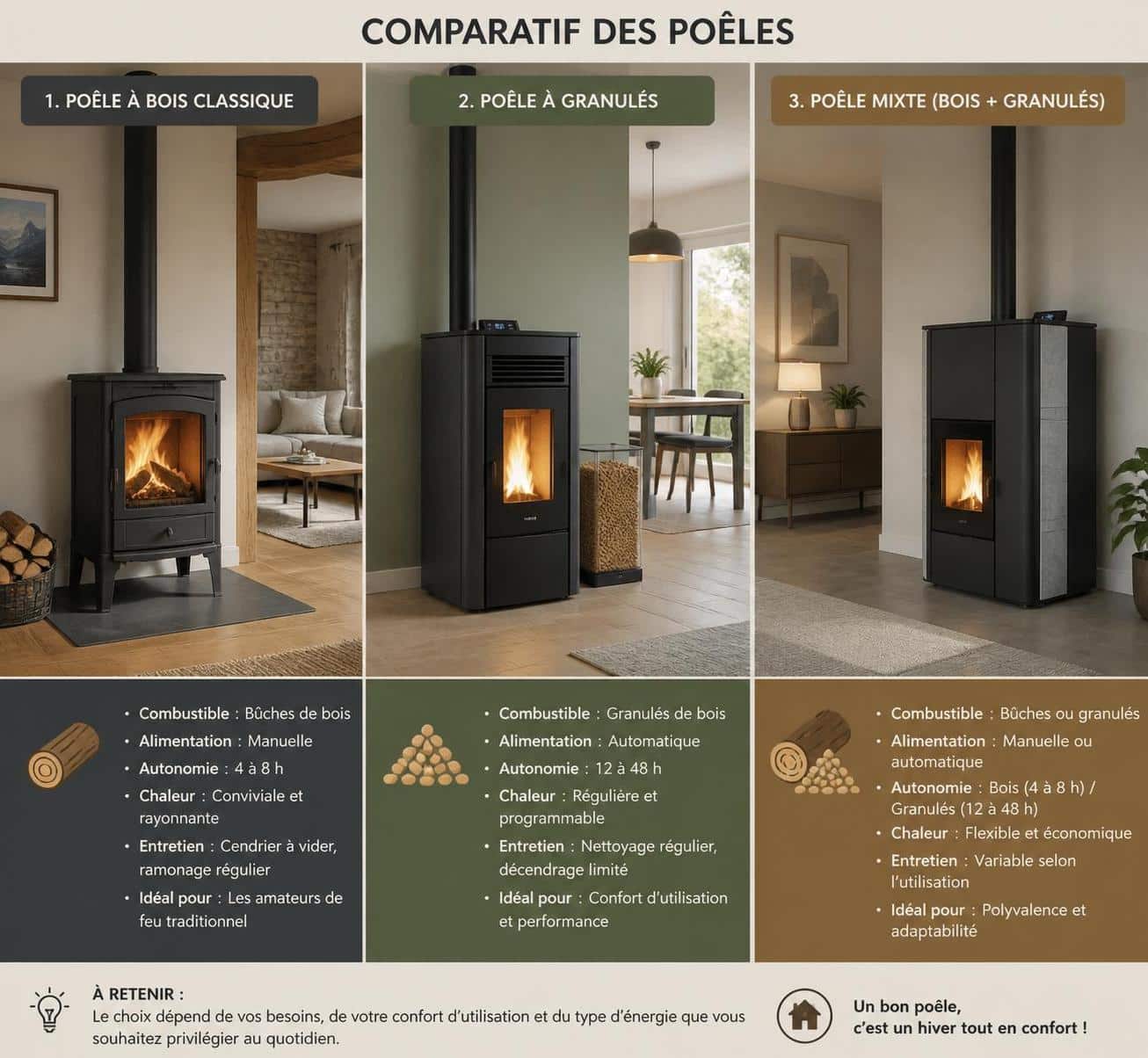 découvrez tout sur le poêle à bois granulés mixte : ses caractéristiques, ses avantages et son mode de fonctionnement pour un chauffage efficace et écologique.