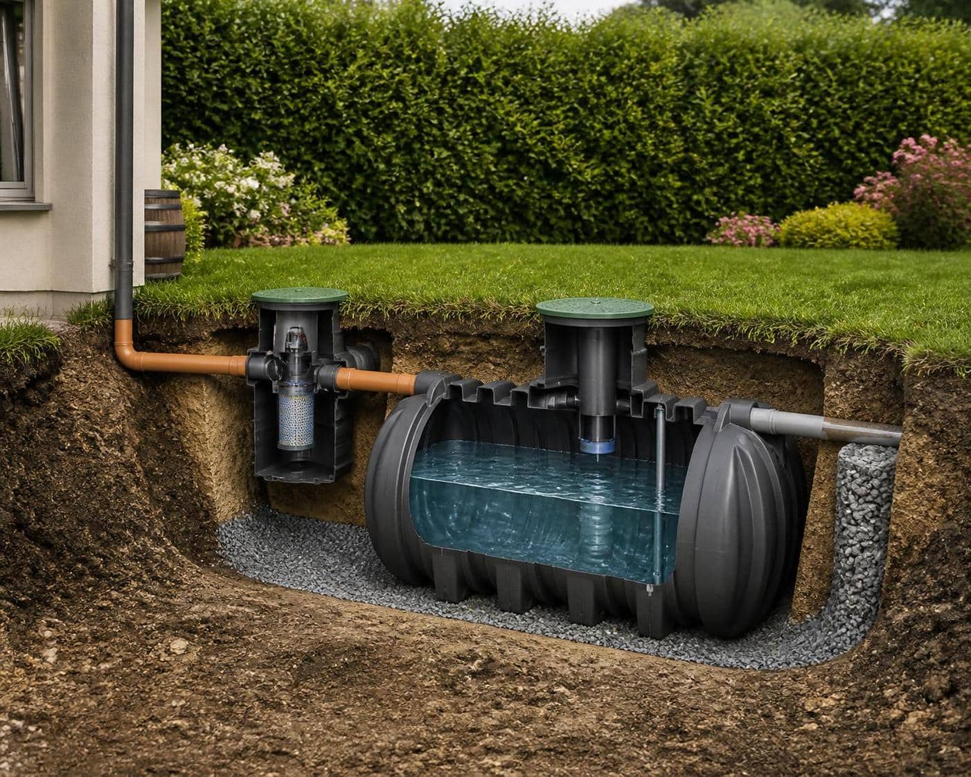 découvrez notre guide complet pour choisir et installer un récupérateur d'eau de pluie enterré, afin d'optimiser votre récupération d'eau tout en respectant l'environnement.