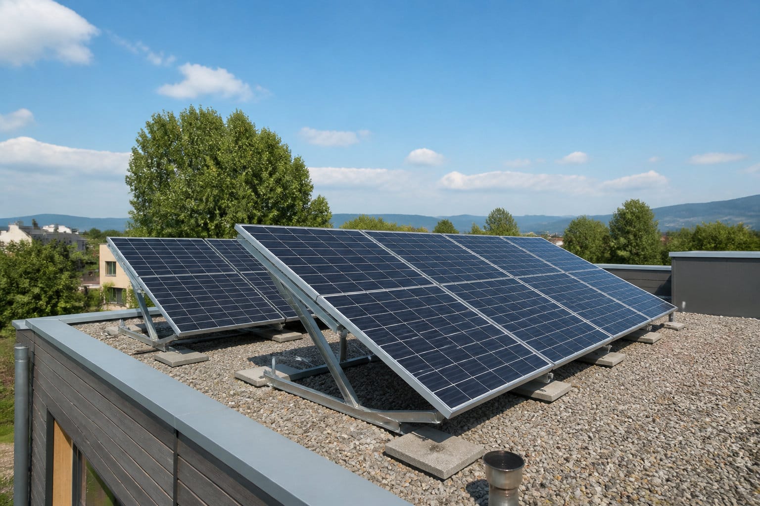 Configuration technique pour un rendement solaire optimal