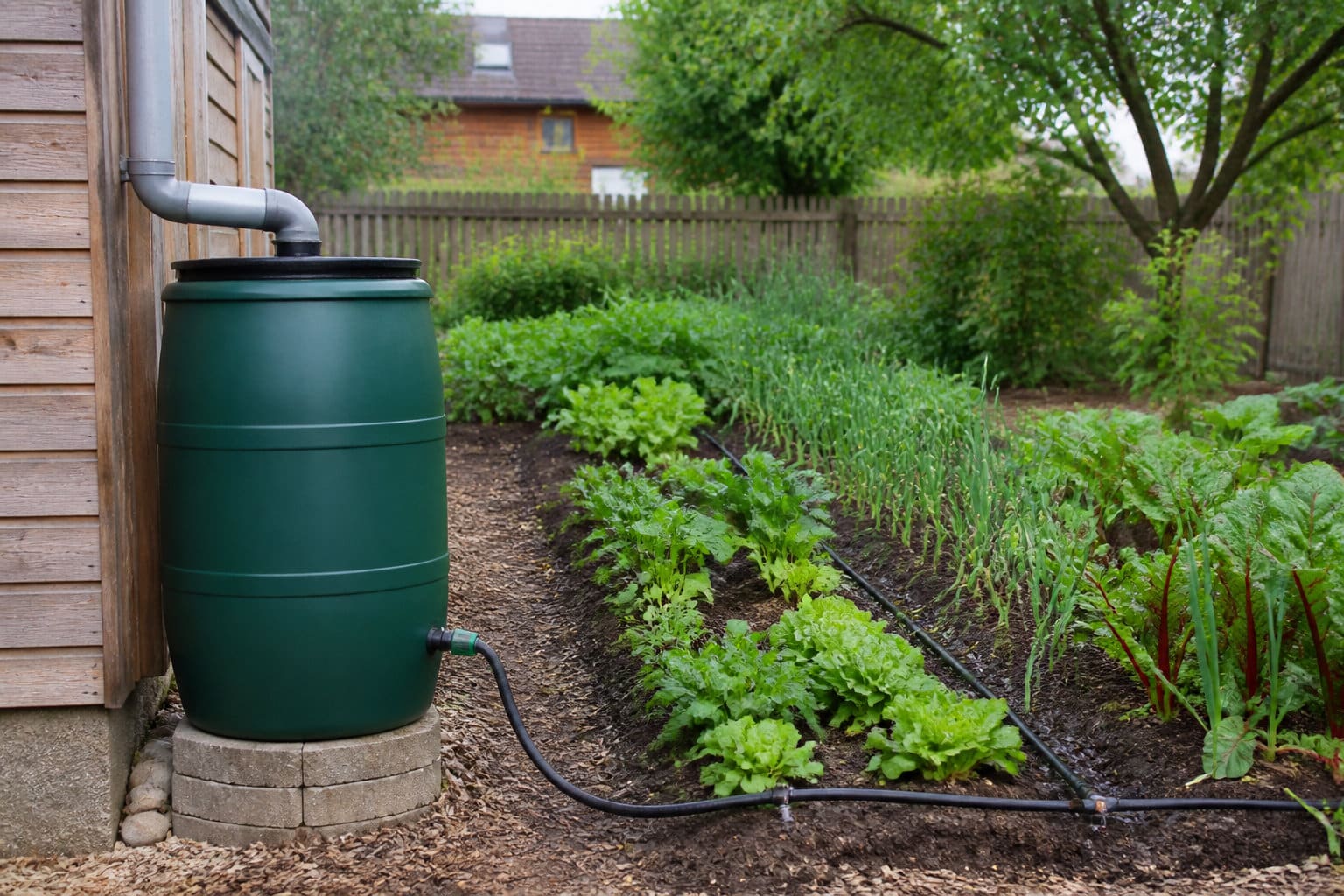 Maintenance du potager et gestion intelligente de l'eau
