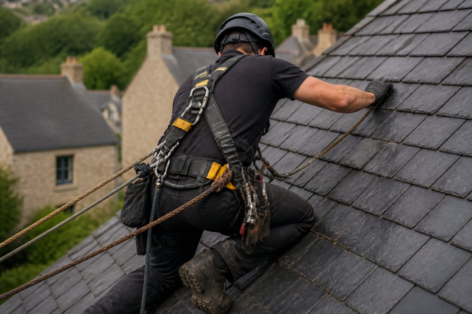 Préparer le chantier avec un équipement de protection certifié