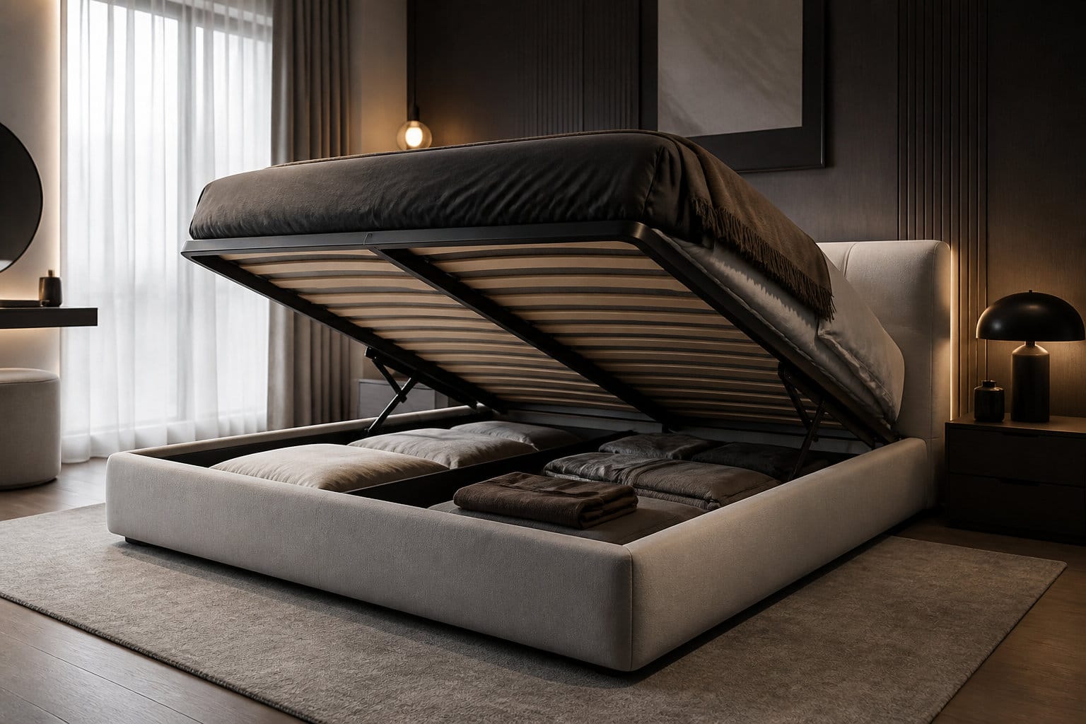 Valoriser les volumes grâce aux lits multifonctions et ergonomiques